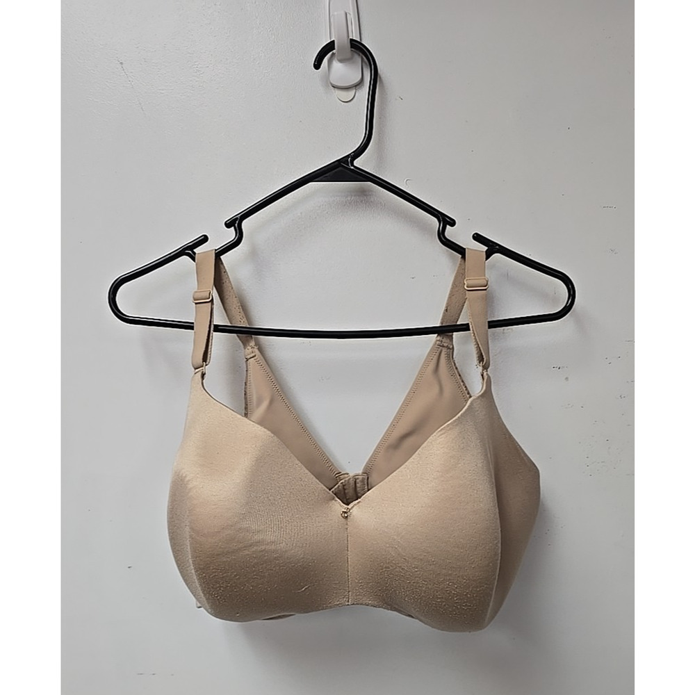 Cacique Tan Full Coverage Lightly Lined Underwire Balconette Bra Size 40G